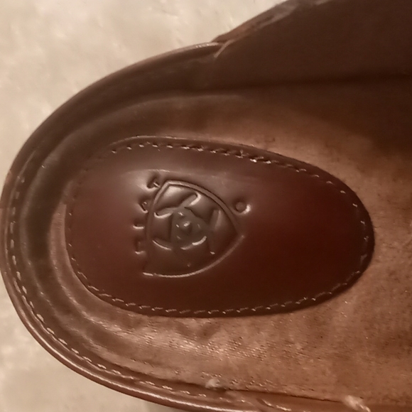 Ariat Western Leather Mule Shoes 7B - Picture 6 of 7